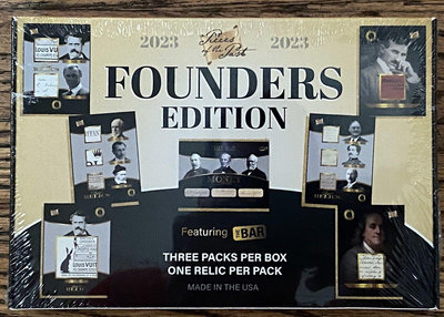 2023 Super Break Pieces Of The Past Founders Edition 原封一整箱10盒