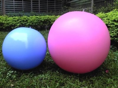 台灣製造 充氣球 海灘球 大滾球 大龍球 48吋(120cm)充氣後約70~80公分
