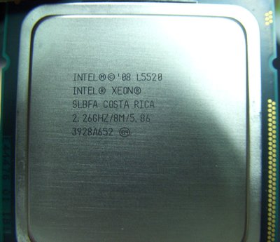 Xeon L5520 D0正式版2.26ghz SLBFA x58 intel cpu lga1366 4c8t低電壓
