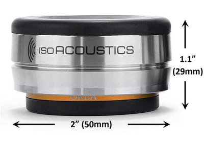 【高雄富豪音響】加拿大 IsoAcoustics OREA Bronze 單顆 喇叭/音響墊材/腳墊.台灣公司貨