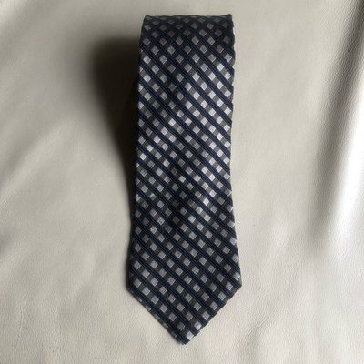[品味人生] 保證正品HUGO BOSS 格紋  領帶