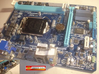技嘉 GA-H61M-USB3H 1155腳位 英特爾H61晶片 2組DDR3 4組SATA 超耐久 高品質 HDMI