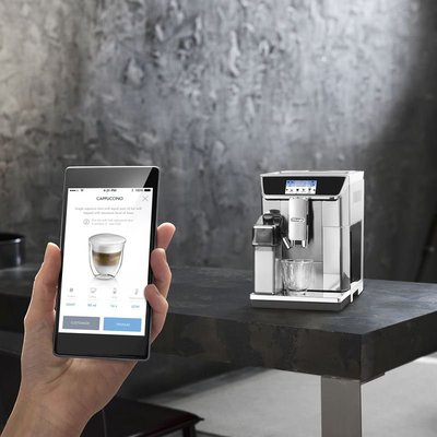 嗨購1-Delonghi/德龍全自動進口意式咖啡機智能家用小型ECAM650.85