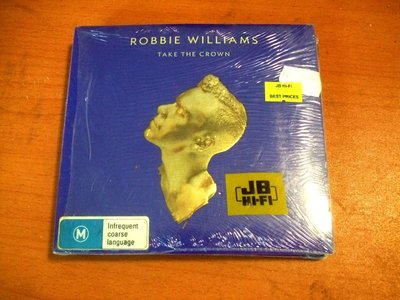 正版CD+DVD《羅比威廉斯》就是王道(全球限量盤 )／ROBBIE WILLIAMS Take The Crown