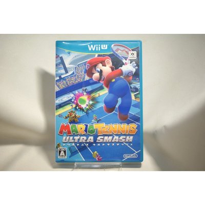 [耀西]二手 純日版 任天堂 Wii U WiiU 瑪利歐網球 終極殺球 Mario Tennis 含稅附發票