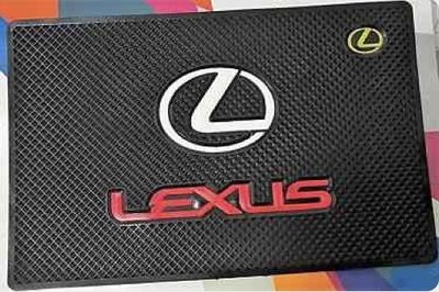♫『 LEXUS 專屬車標 車用 止滑墊 手機 防滑墊 置物墊 』( RX NX UX IS ES GS LS CT )
