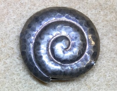 大貝殼3.1cm純銀 泰國手工[禧寶S043] (標價是1顆)