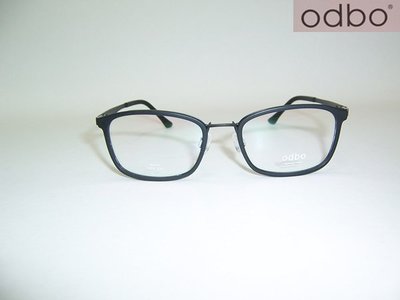 光寶眼鏡城(台南)odbo  復古眼鏡*版料塑面複合鈦+專利無螺絲純鈦彈簧腳,1378 C4K