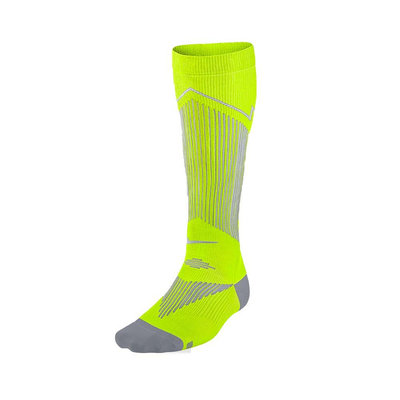 Nike ELITE RUNNING LIGHTWEIGHT 螢光綠 壓縮 長襪 SX4886-700
