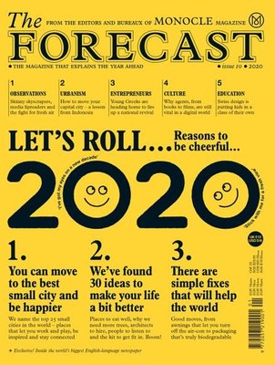 【MONOCLE年度特刊】 THE MONOCLE FORECAST 預測雜志2020 Monocle單片眼鏡雜志2020年特刊預測