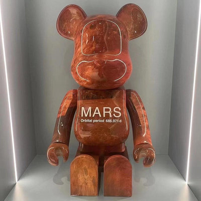 【bearbrick】mars火星 1000% 雙盒 僅擺放