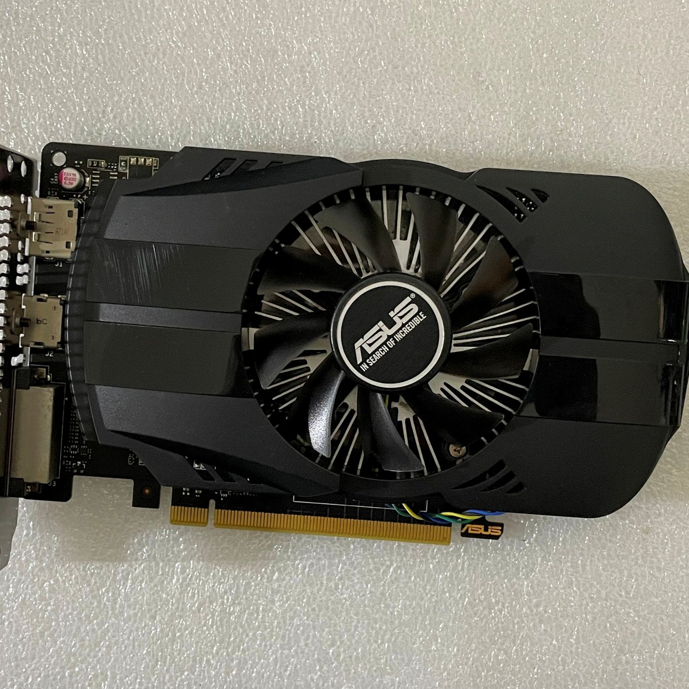 華碩ASUS PH-GTX1050TI-4G GTX 1050 Ti DDR5 4GB DP HDMI 免插電顯示卡