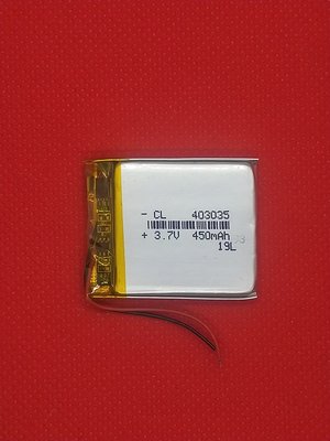 【手機寶貝】403035 電池 3.7v 450mAh 鋰聚合物電池 行車記錄器電池 空拍機電池 導航電池