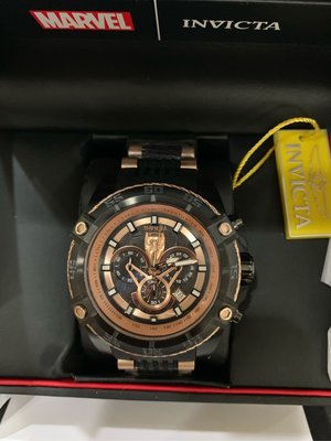 Invicta Marvel 黑豹 限量 計時錶