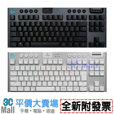 【全新附發票】羅技G G913 TKL 無線RGB機械式遊戲鍵盤 黑(紅軸/青軸/茶軸)/白(茶軸)