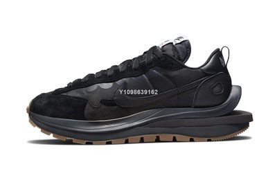 【代購】Sacai X Nike VaporWaffle 解構 黑武士 休閒百搭運動鞋DD1875-001 男女鞋