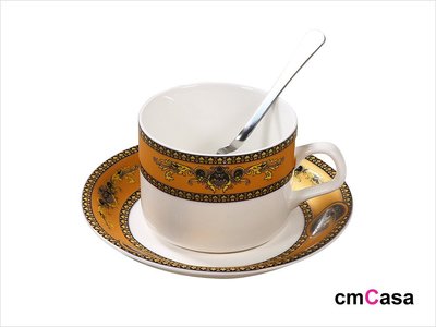 = cmCasa = [5042]歐式皇室風格設計  赫馬特歐式咖啡杯組 新古典發行