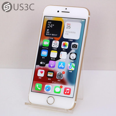 【US3C-高雄店】【一元起標】台灣公司貨 Apple iPhone 7 128G 金色 4.7吋 指紋辨識 Touch ID 空機 蘋果手機