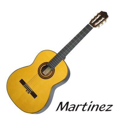 古典吉他 Martinez MCG-130S 古典吉他 全單板 雲杉木 - 【他，在旅行】
