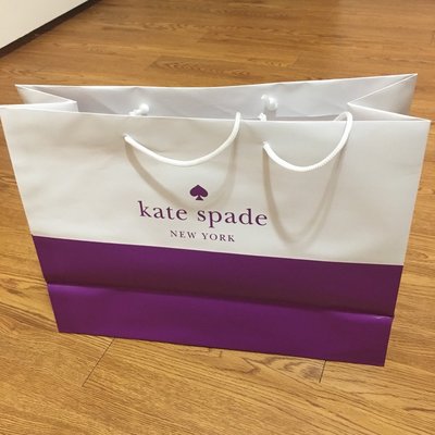 USBUY 美國 KATE SPADE 專櫃真品 大手提紙袋/禮物包裝袋 送禮必備