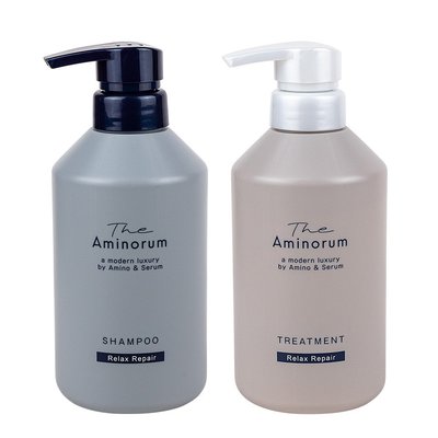 【日本熊野油脂】The Aminorum氨基酸修護洗髮精/潤髮精400ml ~另售補充包