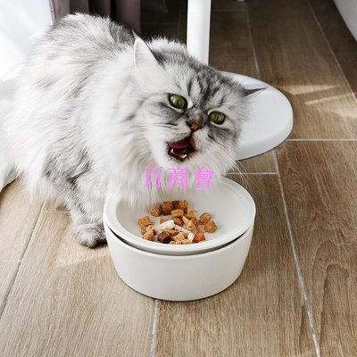 【百商會】【Tasty好味貓碗】加熱 保溫 防蟻 防溢 陶瓷 好味 隔水加熱 貓碗 寵物碗 貓碗架 架高 喵星實驗室