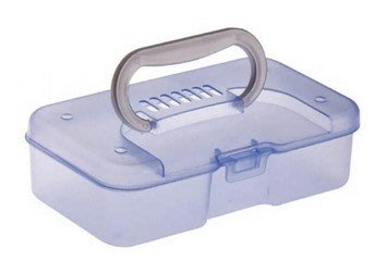 ☆88玩具收納☆愛麗絲手提盒 00710 透明手提箱 整理箱 工具箱 零件箱 置物箱 儲物箱 小物箱 分類箱 0.5L