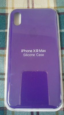 Apple iphone XS Max 原廠版保護套✩炫紫色