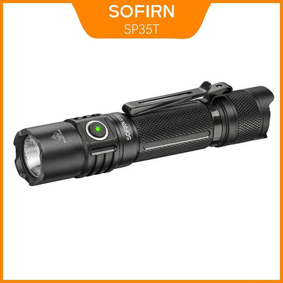 BEAR戶外聯盟Sofirn SP35T 3800 流明觸感 LED 手電筒, 帶 USBC 充電端口, 由單節 21700 電池供電