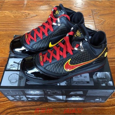 【正品】Nike Lebron 7 QS 'Fairfax' 黑紅 CU5646-001