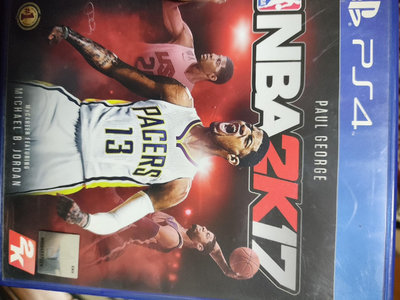 PS4 游戲碟 NBA 2K17 港版中文33489