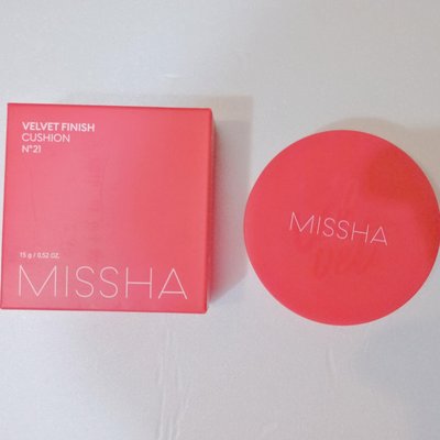 韓國 MISSHA 紅絲絨 完美遮瑕 氣墊粉餅 15g