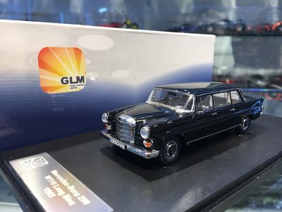 吉華科技＠GLM GLM205401 Mercedes-Benz W110 Binz Lang 1965 黑色 1/43