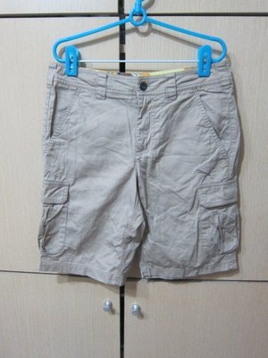 衣市藍~PUMA 工作短褲 (W28~卡其色~) (220906)