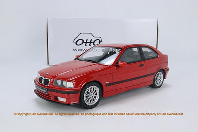 OTTO 118 寶馬 BMW E36樹脂限量汽車模型 成品收藏 老爺車跑車