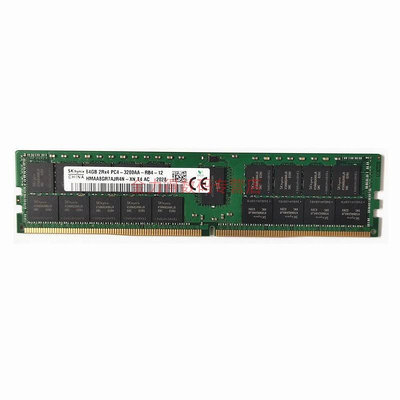 海力士 64G DDR4 3200 2933 2666 2400 2133 RDIMM 伺服器記憶體