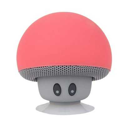 便攜式 藍牙 音箱 無線 免提 蘑菇 音箱  吸盤式支架 適用於 iphone 三星