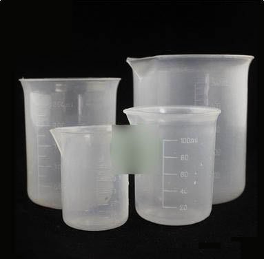 【塑膠燒杯-直徑95mm-3個/組】園藝用品塑膠燒杯50ml 100ml 250ml 500ml PP材質實驗器材-5170701
