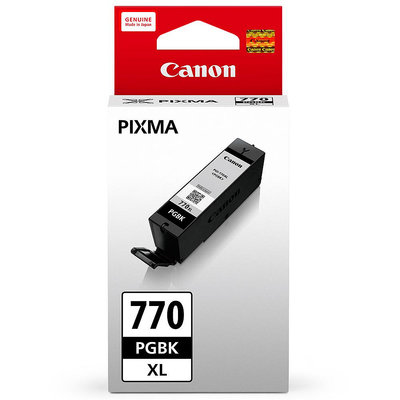 Canon PGI-770XL PGBK 原廠黑色高容量墨水匣 適用 MG5770 MG6870 MG7770 TS5070 TS6070 TS8070