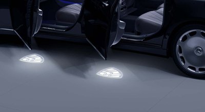 ✽顯閣商行✽Benz 德國原廠 W222 Maybach 迎賓燈 投影照地燈 AMG S63 S65 S400 S500