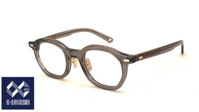 【本閣】OGXOLIVERGOLDSMITH RE:BESTY 英國日本聯名手工光學眼鏡大多邊型板材框 金子增永TVR