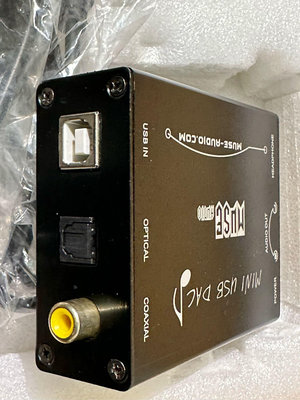 配件~MUSE DAC USB轉RCA/光纖/數位同軸  提升音質 淘寶購回庫存
