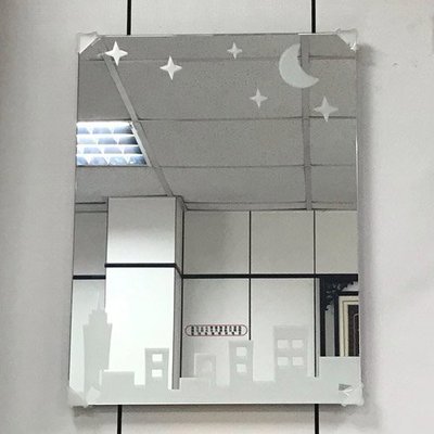 浴室專用 造型 化妝鏡  掛櫃  鏡面 鏡子//成舍衛浴//星光燦爛