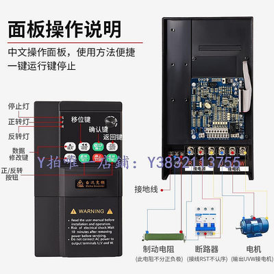 變頻器 臺達變頻器三相380V千瓦1.5/2.2/4/7.5/11/15/18.5/37KW風機恒壓