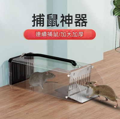長效連續性捕鼠器 捕鼠籠 老鼠籠 補鼠籠 滅鼠器;老鼠藥黏鼠板黏鼠紙 QQ