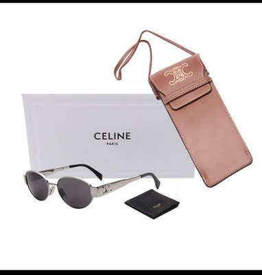 【喬瑟夫二手名店】全新真品 CELINE TRIOMPHE METAL 01 太陽眼鏡 墨鏡