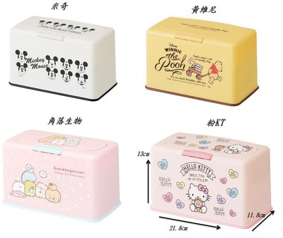 【寶寶王國】日本 SKATER  口罩收納盒 面紙收納盒