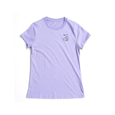 *昕衣屋*轉賣Nike女生台灣珍珠奶茶紫色上衣CZ3598-571 -S號