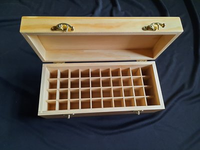 《多桑原木傢飾》40格松木精油木盒~20ml(芳療師必備)~花精