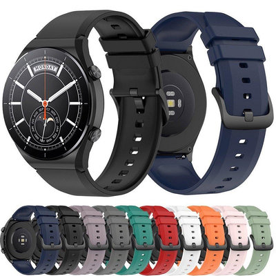 適用於小米手錶 S1 錶帶腕帶手鍊錶帶 22 毫米錶帶適用於小米 MI 手錶顏色 2 / MI 手錶全球版-台北之家